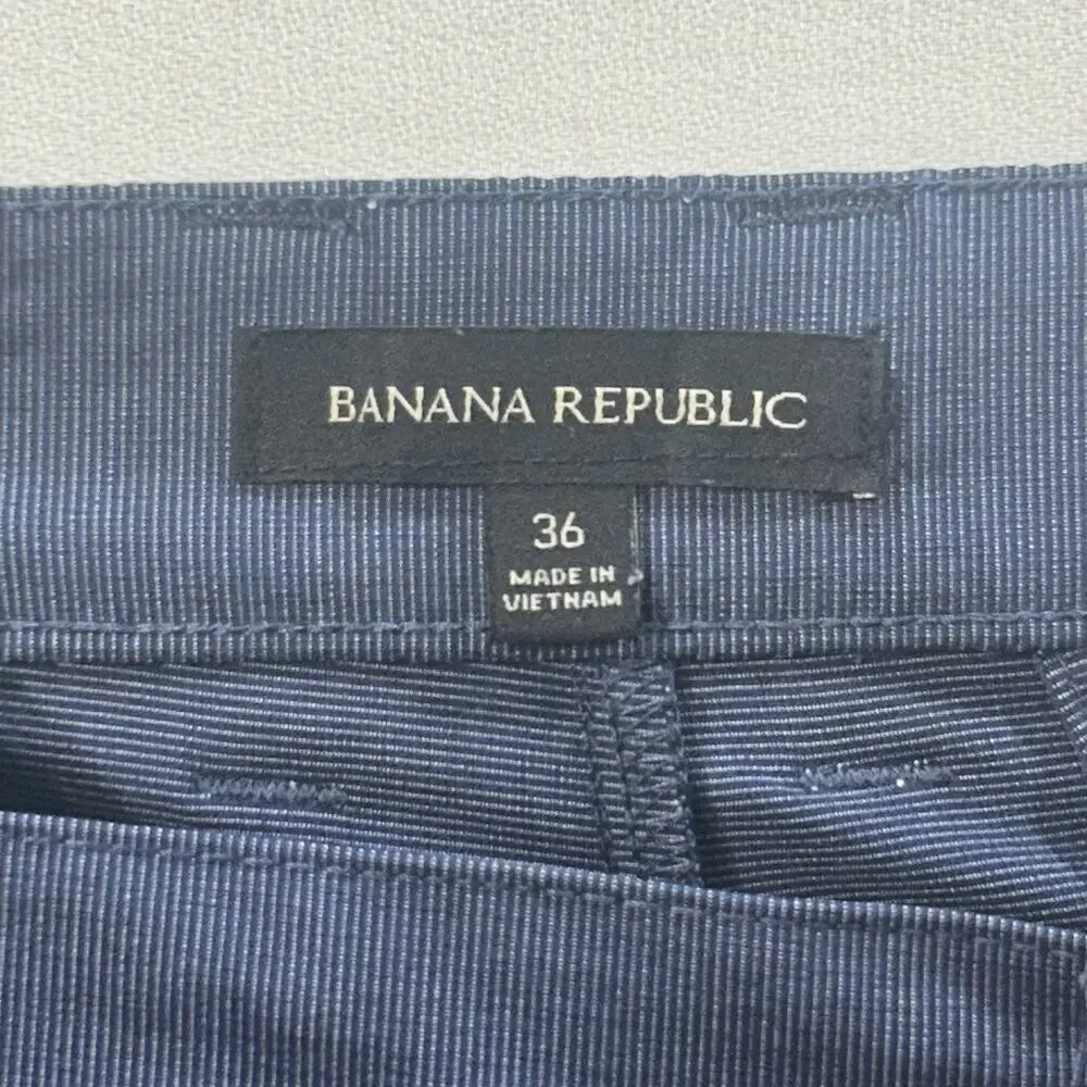 Banana Republic Core Temp Performance Shorts Size 36 Elastic Waist - 9